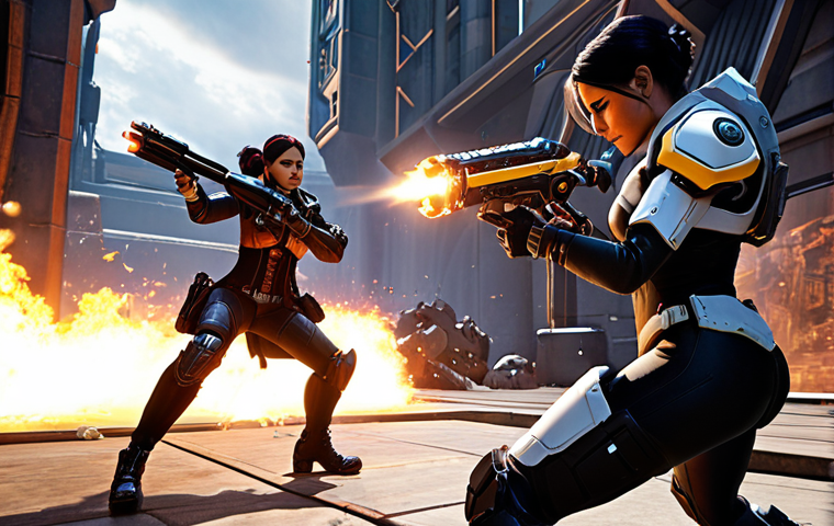 Raze using her Boom Bot strategically after the duration nerf, Breach empowered by the Aftershock buff, Jett's Blade Storm accuracy reduction, and Reyna's increased lifesteal. A scene showcasing the reworked agents in action.