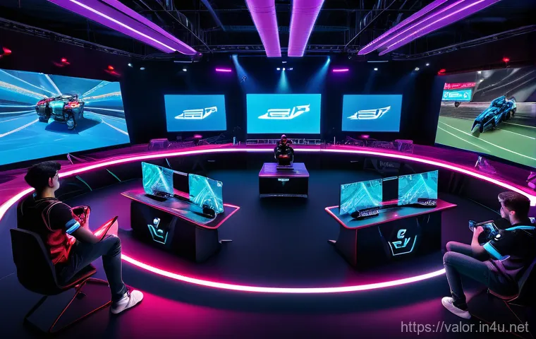 발로란트 모바일에서의 변화 - Three diverse young adults, 17-23 years old, two males and one female, sitting comfortably on a sofa...