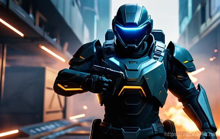 발로란트 새로운 모드의 가능성 - **A dynamic, action-packed scene featuring Valorant's new Sentinel agent, 'Vito,' in the heat of bat...