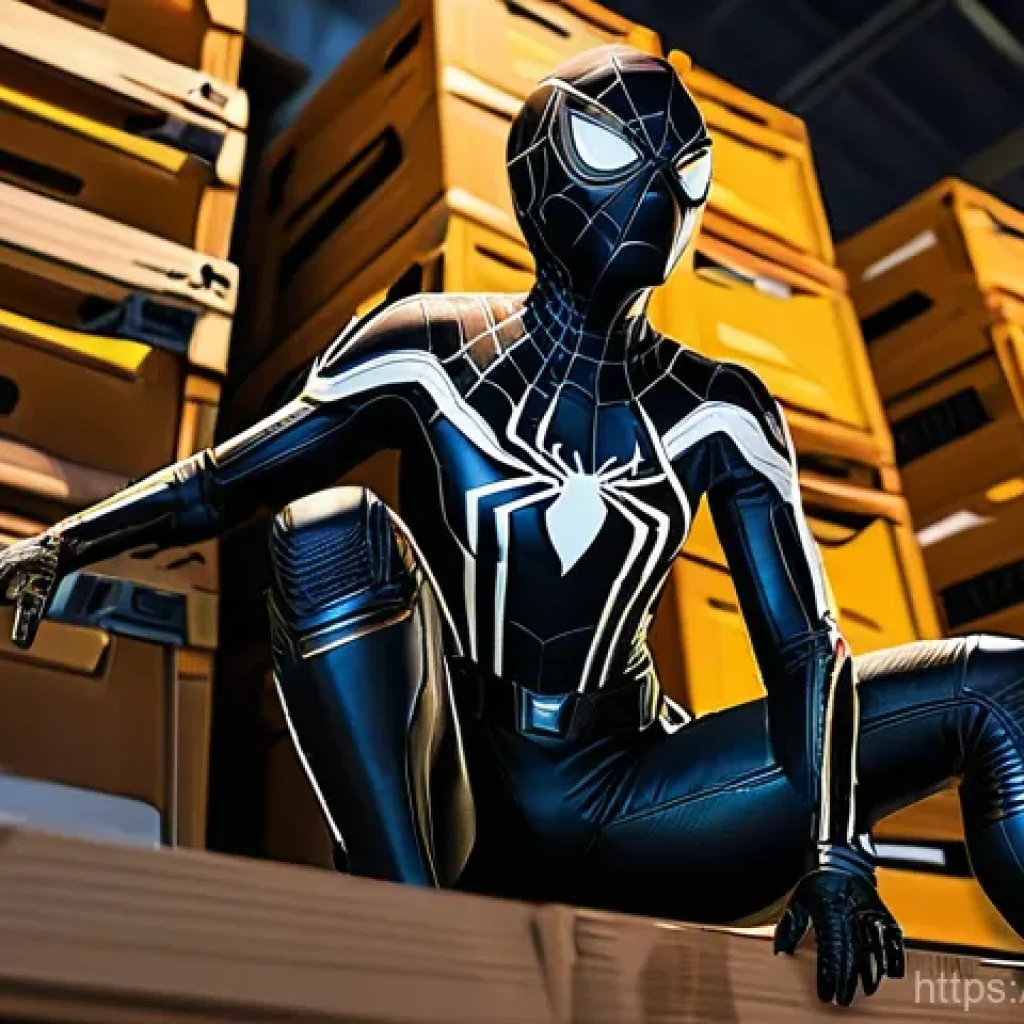 발로란트 맵별 숨겨진 명소 - **Ascent A Site - Spider-Man from the Sky**
    A dynamic, action-shot image featuring Valorant Agen...