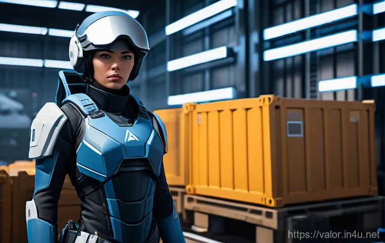 발로란트 맵별 숨겨진 명소 - **Bind B Site - Subtle Ambush in the Boxes**
    A stealthy and tense image depicting Valorant Agent...