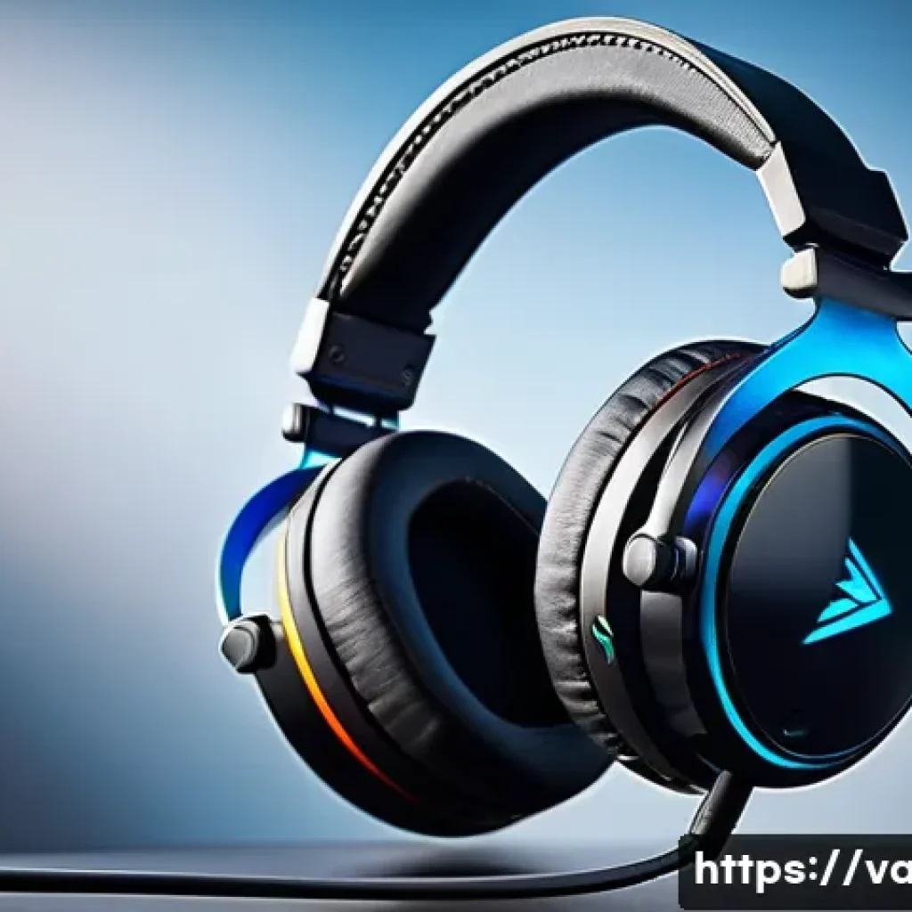 발로란트 최고의 헤드셋 추천 - A high-tech gaming headset with